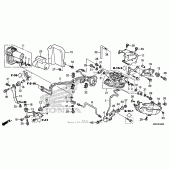 Схема вузла: Front power unit + front valve unit для Honda CBR1000 CBR1000RR (ABS) Fireblade