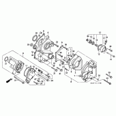 Схема вузла: Водяний насос для Honda CBR1000 CBR1000F