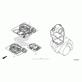 Схема узла: Комплект прокладок А