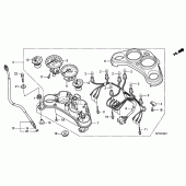 Схема узла: Панель приборов (CBR125RW7/RW9/RWA) для Honda CBR125