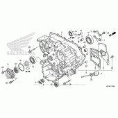 Схема узла: Rear Case для Honda GL1800 Gold Wing