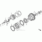 Схема вузла: Зчеплення для Honda CBR600 CBR600F3