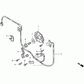 Схема вузла: 11ooc / c2ignition pulse generator 95-96 для Honda VT1100 Shadow ACE