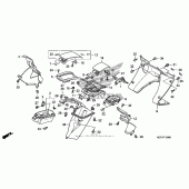 Схема вузла: Inner box (06) для Honda FSC600 Silver Wing