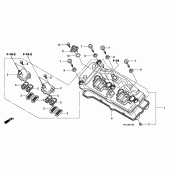 Схема узла: Клапанная крышка для Honda CBR1000 CBR1000RR Fireblade