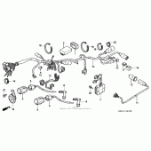 Схема вузла: Електрообладнання для Honda CMX250 Rebel