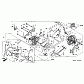 Схема вузла: Карбюратор в зборі для Honda VTR1000 Superhawk