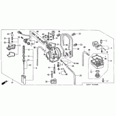 Схема узла: Карбюратор (CR250R4-7) для Honda CR250