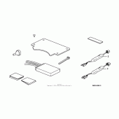 Схема вузла: Cb radio kit (40 channel) для Honda GL1800 Gold Wing