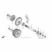 Схема узла: Балансир для Honda VTX1800