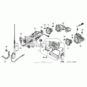 Схема вузла: Audio unit (gl1800 / a 05) для Honda GL1800 Gold Wing