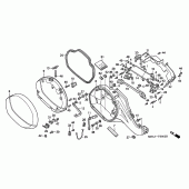 Схема вузла: R. saddlebag (NT650V2 / 3/4/5) для Honda NT650 Deauville