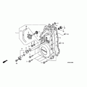 Схема узла: Front crankcase cover для Honda ST1300 Pan-European