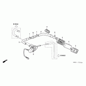 Схема вузла: Sub air cleaner для Honda CB600F Hornet