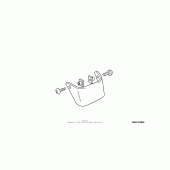 Схема вузла: Front fender extension (chrome) для Honda GL1800 Gold Wing