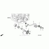 Схема вузла: Масляний насос для Honda CRF450 CRF450R