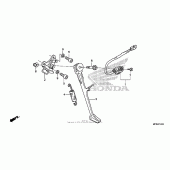 Схема узла: Подставка для Honda CB1000 CB1000R