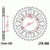 Зірка задня легкосплавна JT JTA486.46