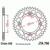 Зірка задня легкосплавна JT JTA798.47
