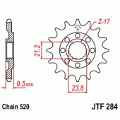 Звезда передняя JT JTF284.12