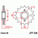 Зірка передня JT JTF339.16