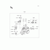 Схема вузла: Throttle для Kawasaki KLX125 KLX125