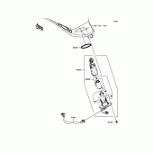 Схема вузла: Паливний насос для Kawasaki EN650 Vulcan S ABS