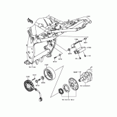 Схема вузла: Генератори для Kawasaki ZR800 Z800 ABS