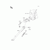 Схема вузла: Stand(s) для Kawasaki ZX1000 Z1000SX