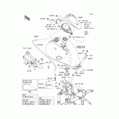 Схема вузла: Fuel tank(1/3)(c7f) для Kawasaki VN900 Vulcan 900 Custom