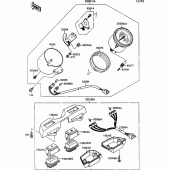 Схема узла: Meter для Kawasaki VN1500 VN-15 SE