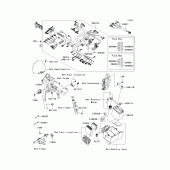 Схема узла: Электрооборудование для Kawasaki VN1700 VN1700 Classic