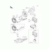 Схема вузла: Генератор для Kawasaki ZX1200 Ninja ZX-12R