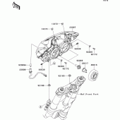 Схема узла: Headlight(s) для Kawasaki ZR1000 Z1000 ABS