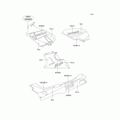 Схема узла: Decal(red/rose) для Kawasaki ZX600 Ninja ZX-6