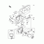 Схема узла: Фара для Kawasaki KL250 KL250 Super Sherpa