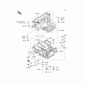 Схема узла: Картер двигателя для Kawasaki ZX1400 Ninja ZX-14R ABS