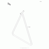 Схема узла: Stand(S) для Kawasaki KX100