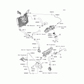 Схема узла: Water pipe для Kawasaki ZX600 Ninja ZX-6R