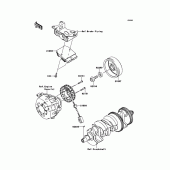 Схема узла: Генератор для Kawasaki KLZ1000 Versys 1000