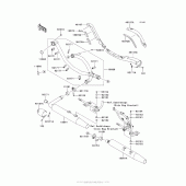 Схема узла: Выхлопная система для Kawasaki VN1700 Vulcan 1700 Voyager