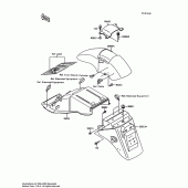 Схема узла: Крыло для Kawasaki ZX600 Ninja 600R