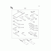 Схема узла: Owners tools для Kawasaki ZX1400 Ninja ZX-14