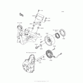 Схема вузла: Генератор для Kawasaki ER650 Z650