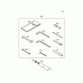 Схема вузла: Інструмент для Kawasaki ZX1000 Ninja 1000 ABS