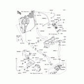 Схема вузла: Water pipe для Kawasaki ZX1000 Ninja ZX-10R