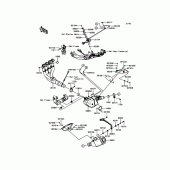 Схема узла: Выхлопная система для Kawasaki ZX1000 Ninja ZX-10RR