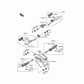 Схема узла: Поворотники для Kawasaki ZR800 Z800