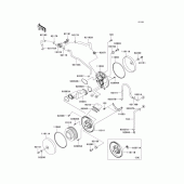 Схема вузла: Air cleaner(1/2) для Kawasaki VN1600 Vulcan 1600 Mean Streak