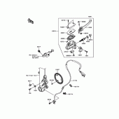 Схема узла: Передний тормозной цилиндр для Kawasaki EX650 Ninja 650 ABS